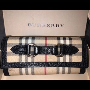 Burberry long wallet